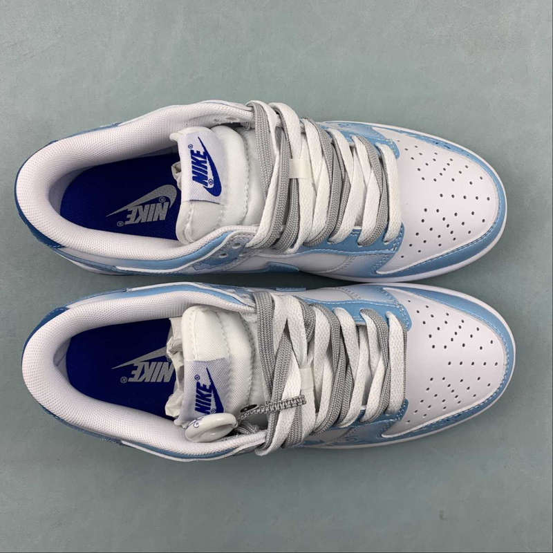 Dunk Low Retro Blue And White