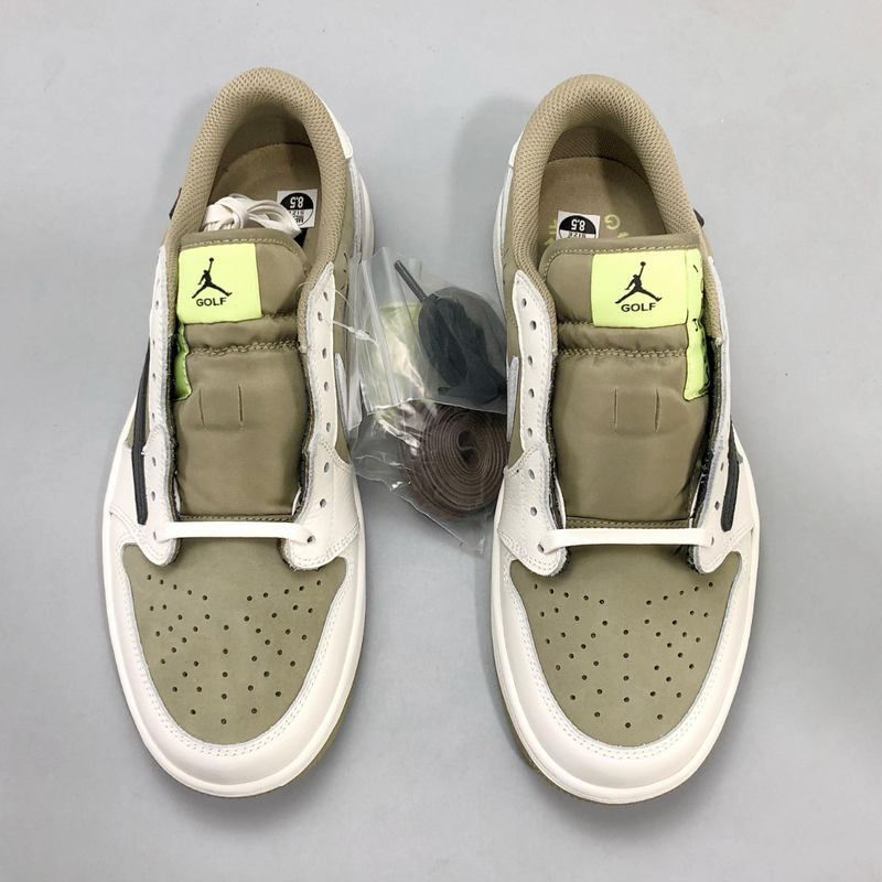 Travis Scott x Air Jordan 1 Low Golf Neutral Olive