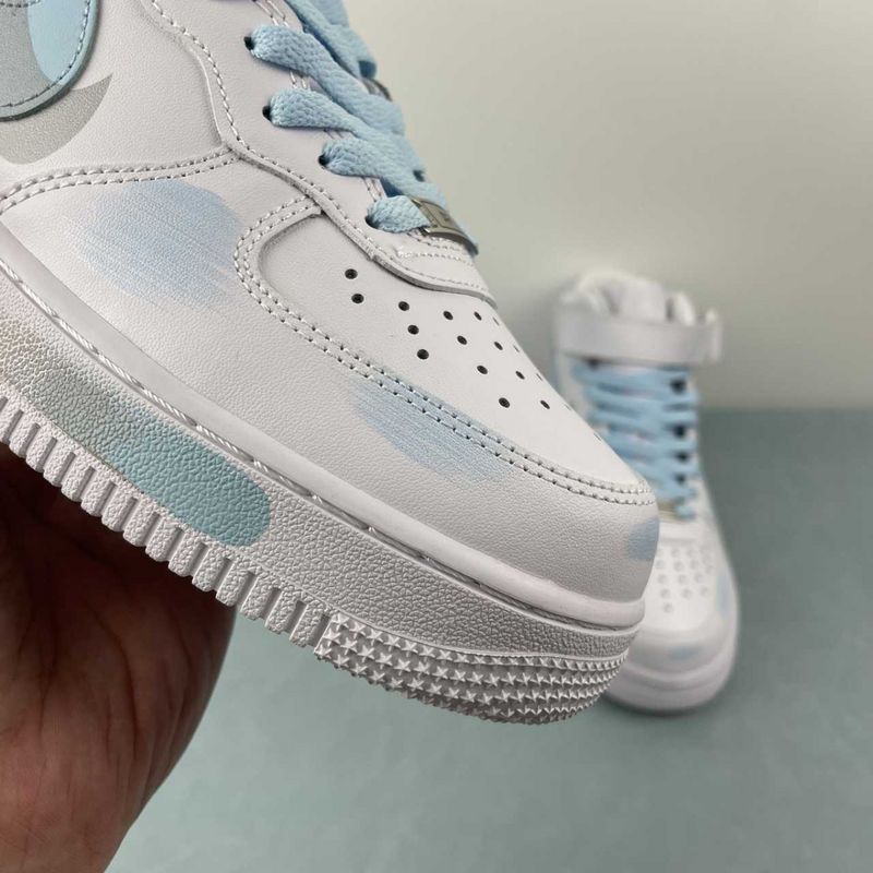 Air Force Baby Blue High Top