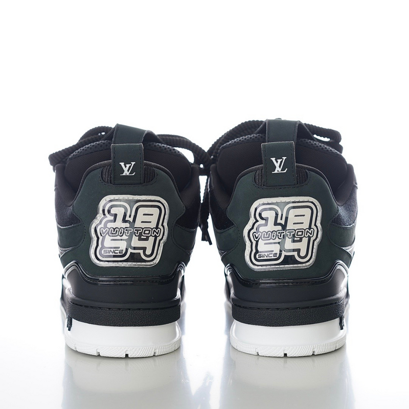 LV Skate Sneaker Black White