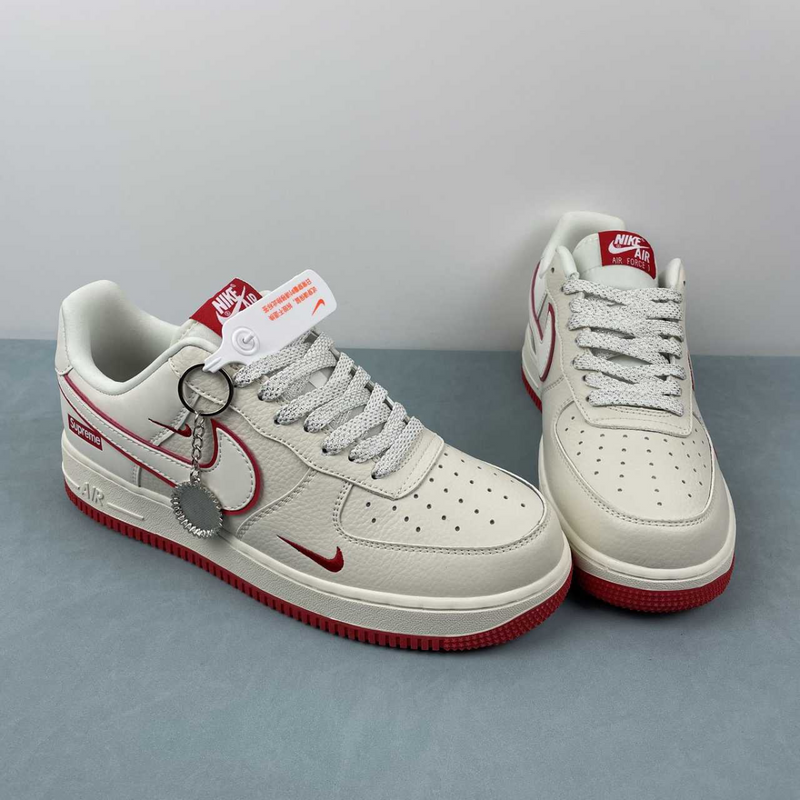 Air Force Supreme Red And White