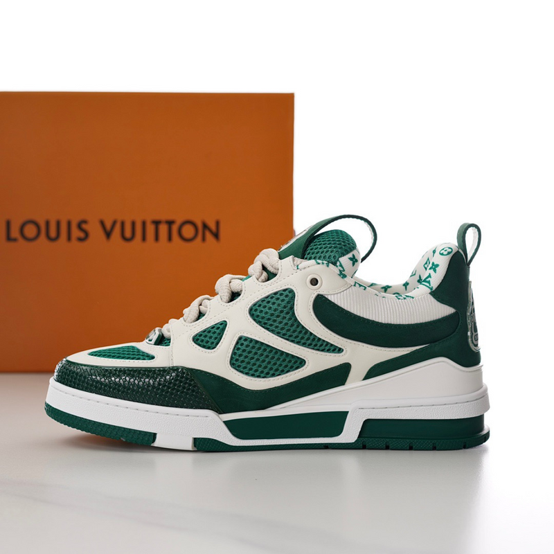 LV Skate Sneaker Green White