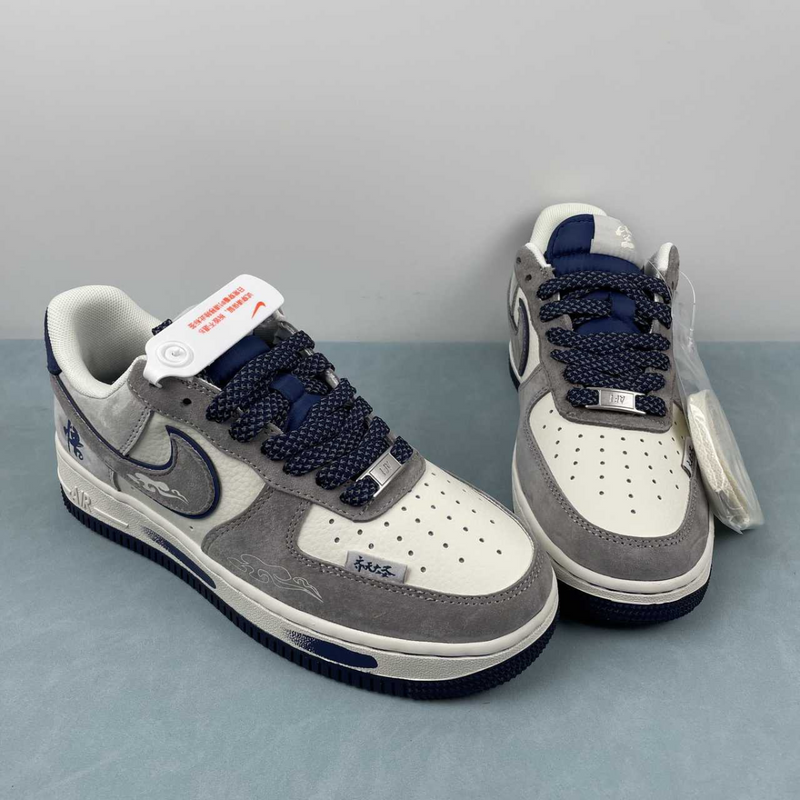 Air Force Suede Grey And Blue