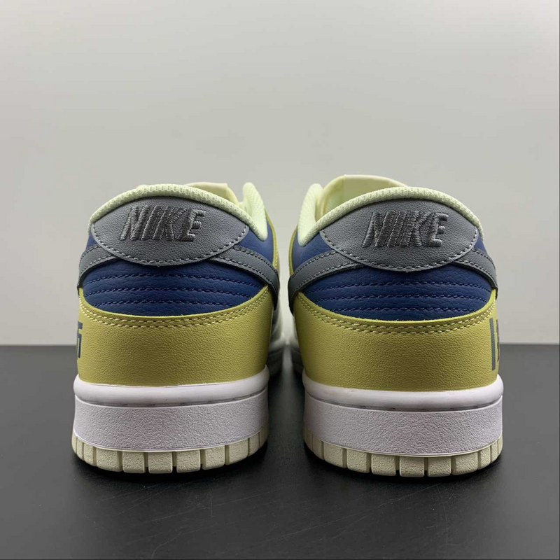 Dunk Low White Yellow Blue For Sale