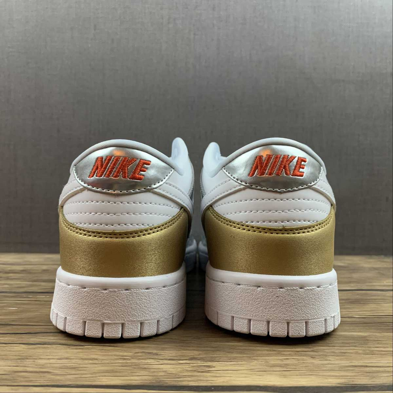 Dunk Low Silver Gold Metallic