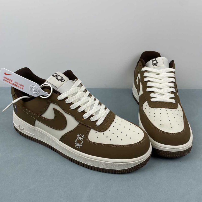 Air Force Brown And White Retro