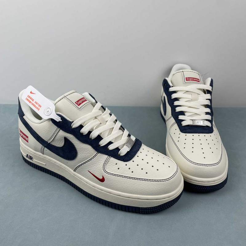 Air Force Supreme White And Blue