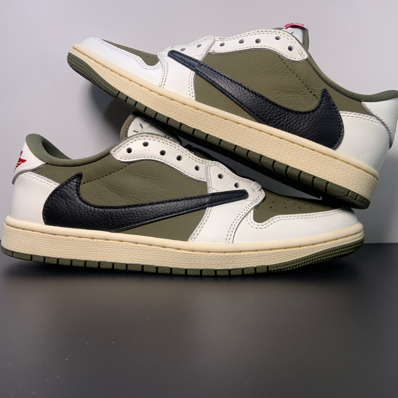 Travis Scott x Air Jordan 1 Low OG Medium Olive