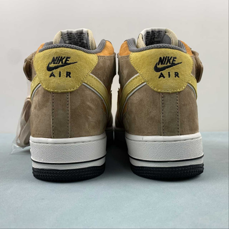 Air Force Mid Top Brown Suede