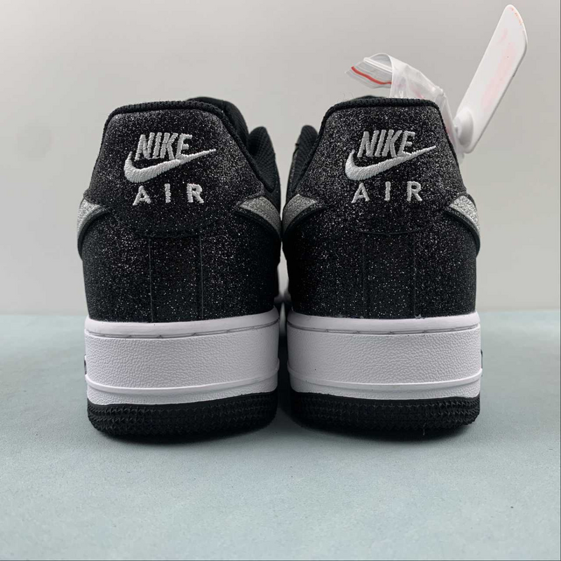 Air Force Black Glitter