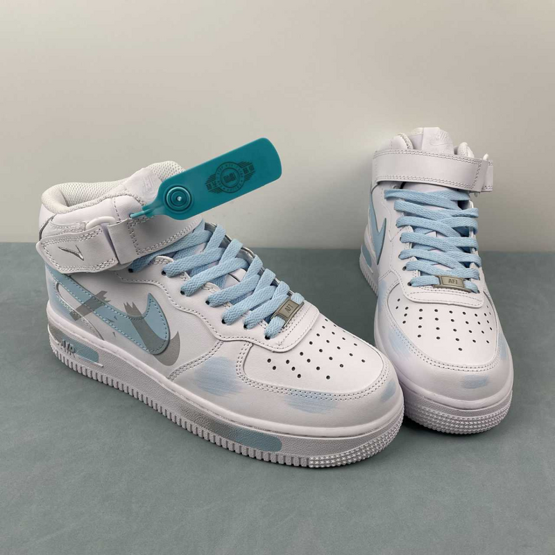 Air Force Baby Blue High Top