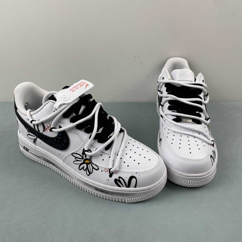 Air Force Flowers Black