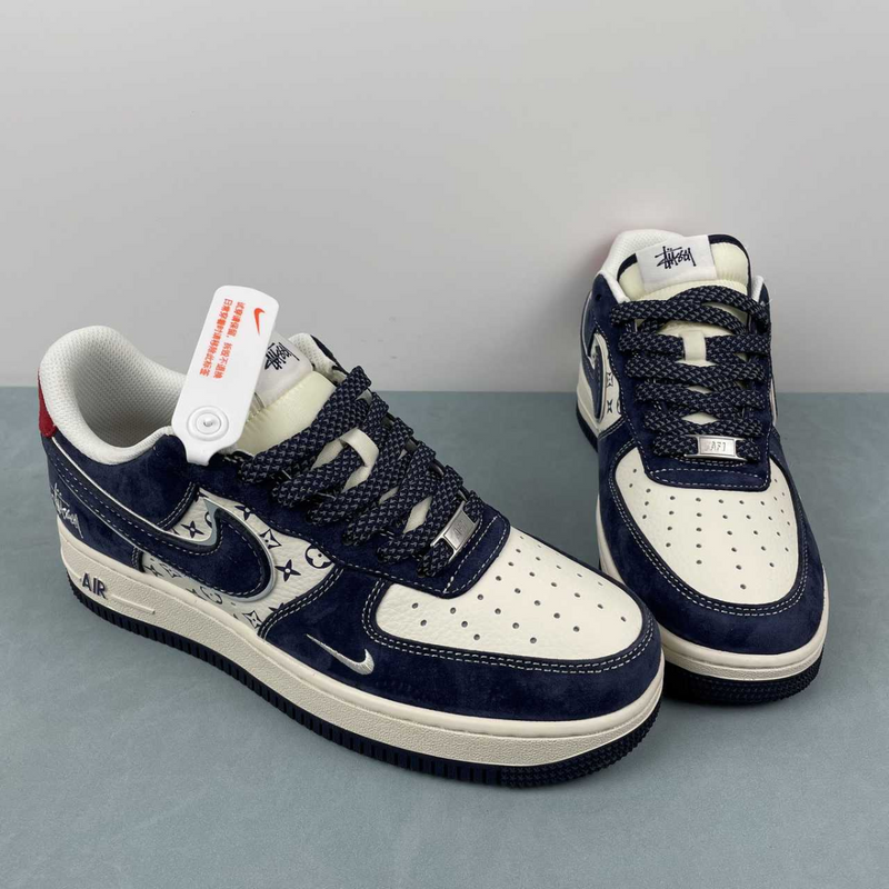 Air Force Stussy Blue And White