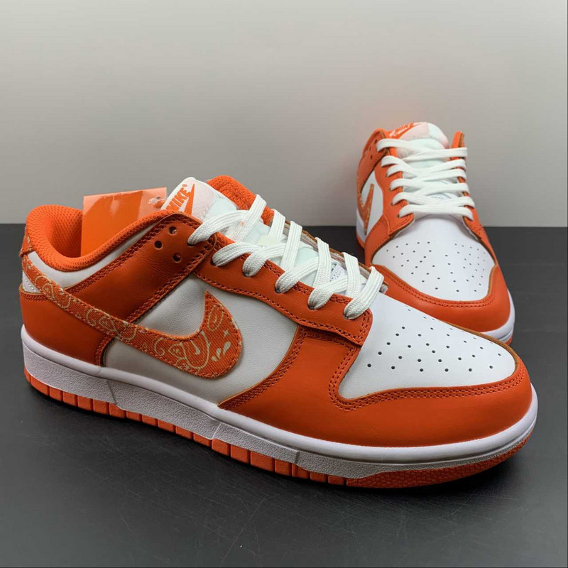 Dunk Low Orange Paisley