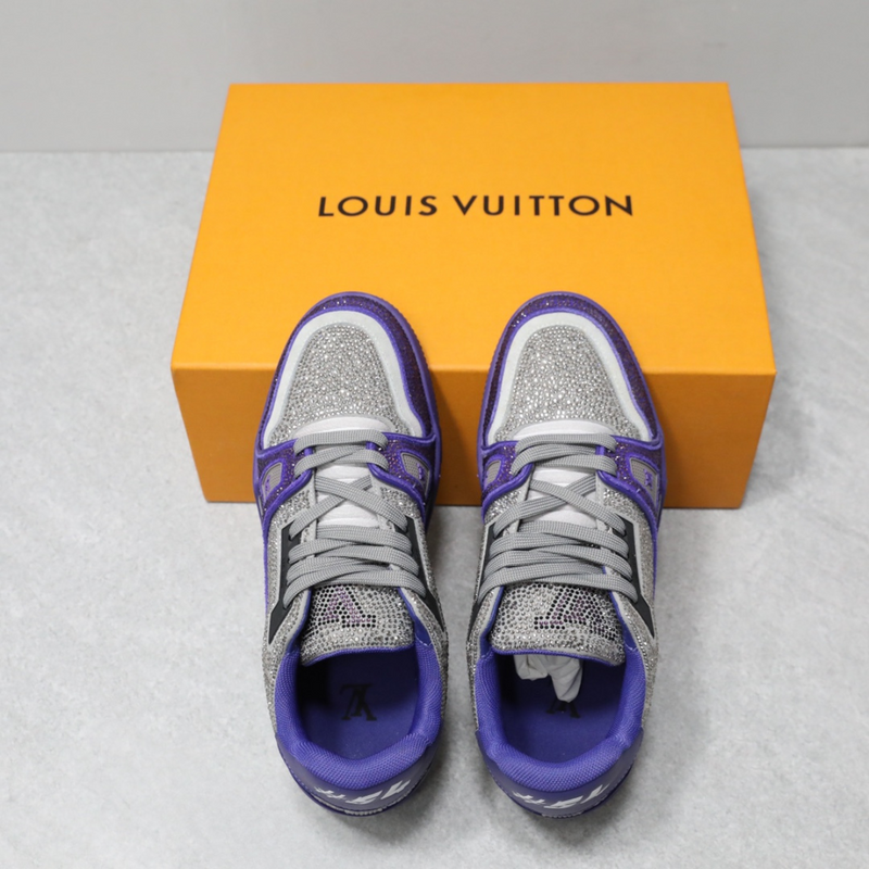 LV Trainer Pourple Crystal