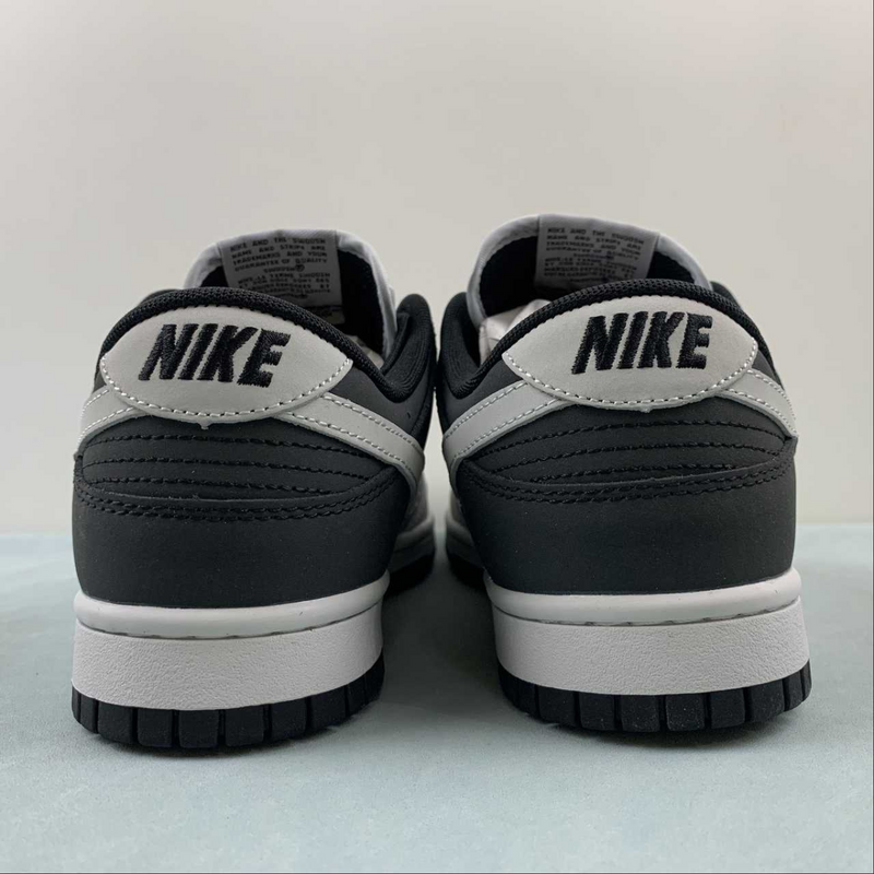 Dunk Low Smoke Grey Black And White