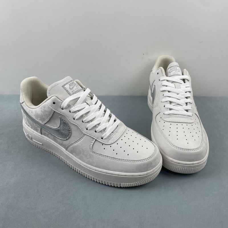 Air Force White And Silver