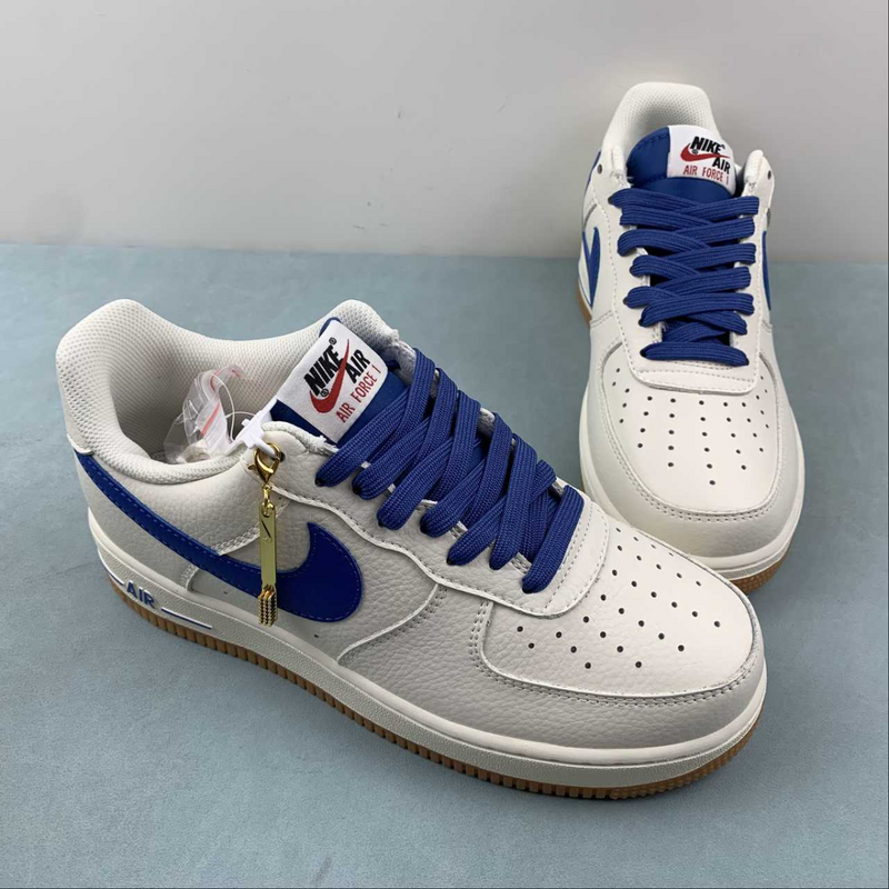 Air Force Retro White And Blue