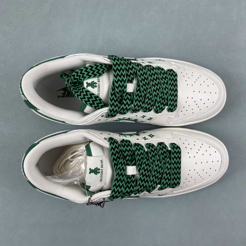 Dunk Low Bear Green And White X Louis Vuitton