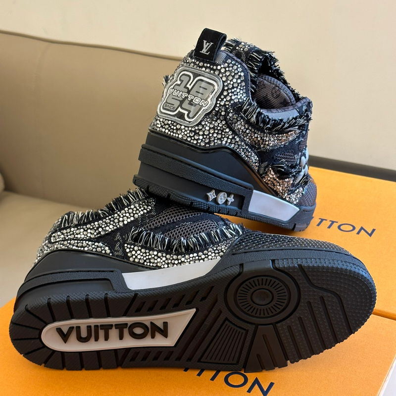 LV Skate Black Swarovski Monogram