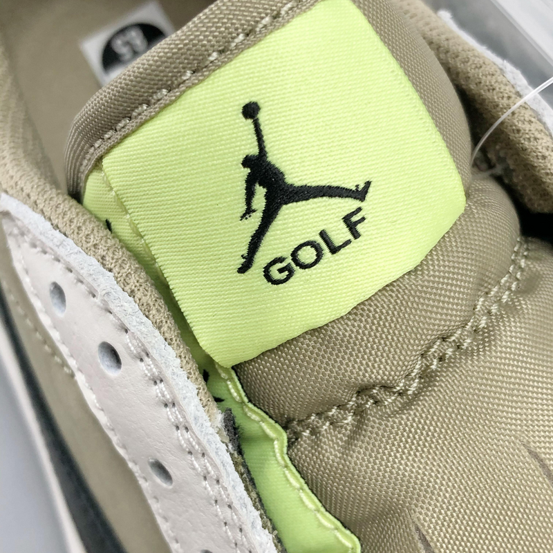 Travis Scott x Air Jordan 1 Low Golf Neutral Olive