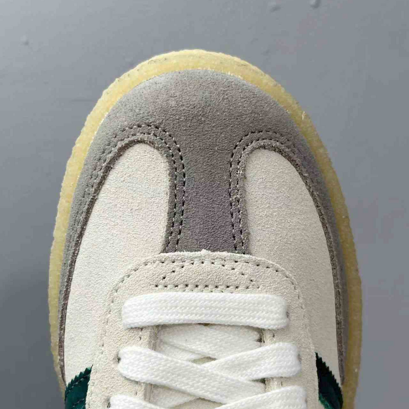 Samba Clarks 8th Street by Ronnie Fieg White Green